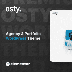 Osty – Creative Agency and Portfolio Theme