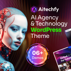 Aitechfy – AI Agency & Technology WordPress Theme