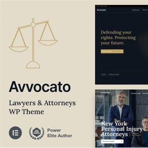 Avvocato – Law Firm WordPress Theme