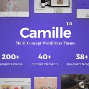 Camille – Multi-Concept WordPress Theme