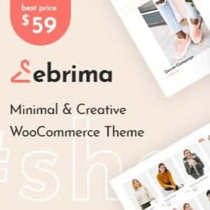 Ebrima – Minimal & Creative WooCommerce WP Theme