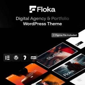 Floka – Digital Agency & Portfolio WordPress Theme
