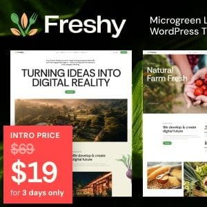 Freshy – Microgreen Local Farm WordPress Theme