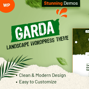 Garda – Gardening WordPress Theme