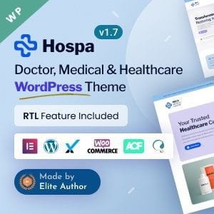 Hospa – Doctors, Medical Clinic & Hospital WordPress Theme