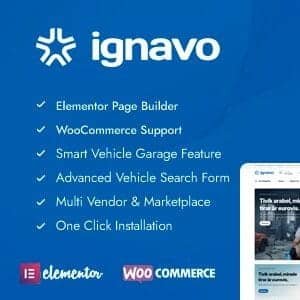 Ignavo – Auto Parts WooCommerce Theme