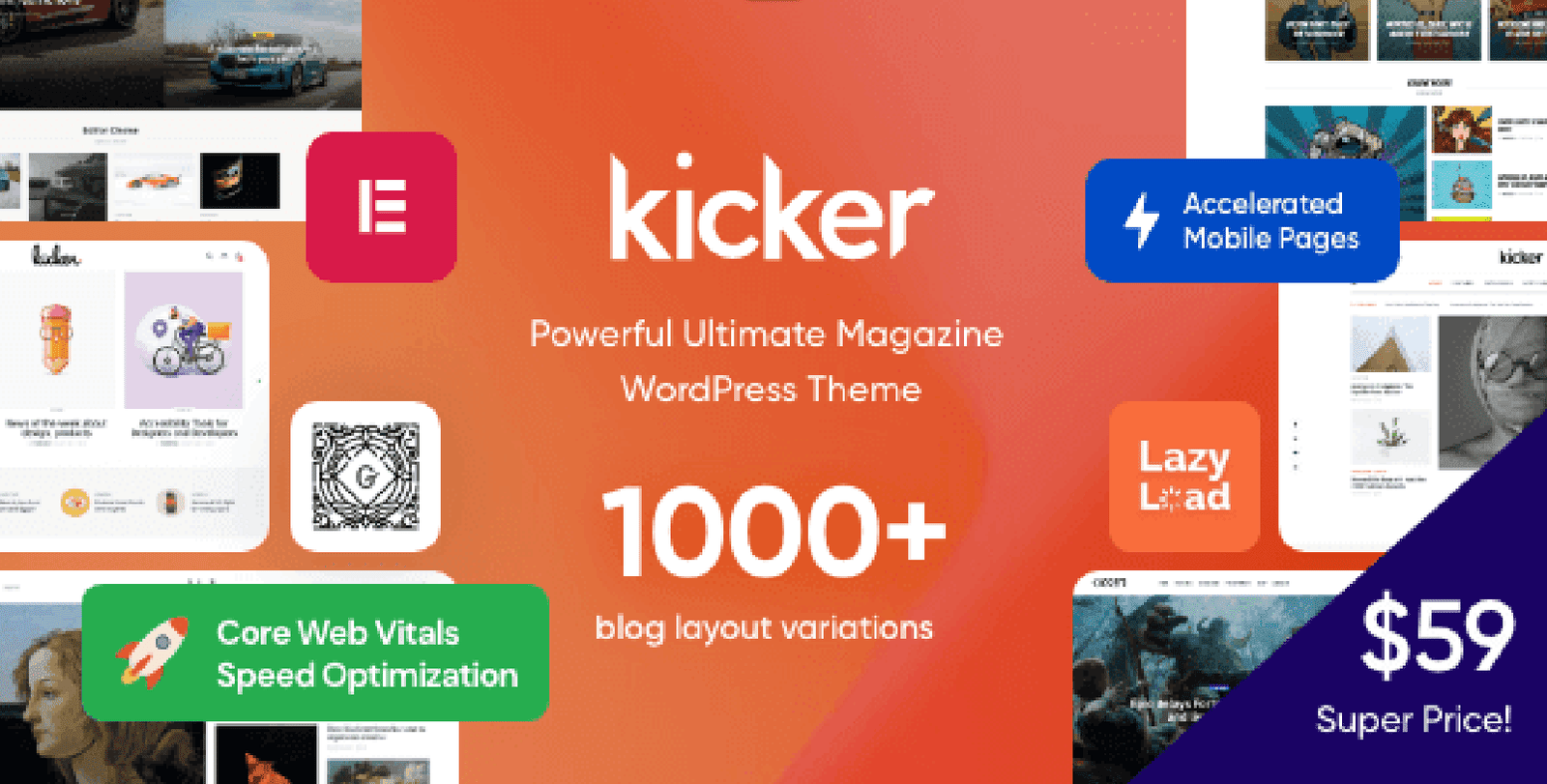 Kicker – Blog Magazine Theme
