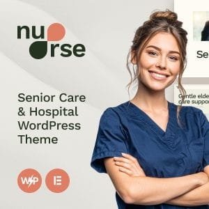 Nurse – Senior Care & Hospital WordPress Theme
