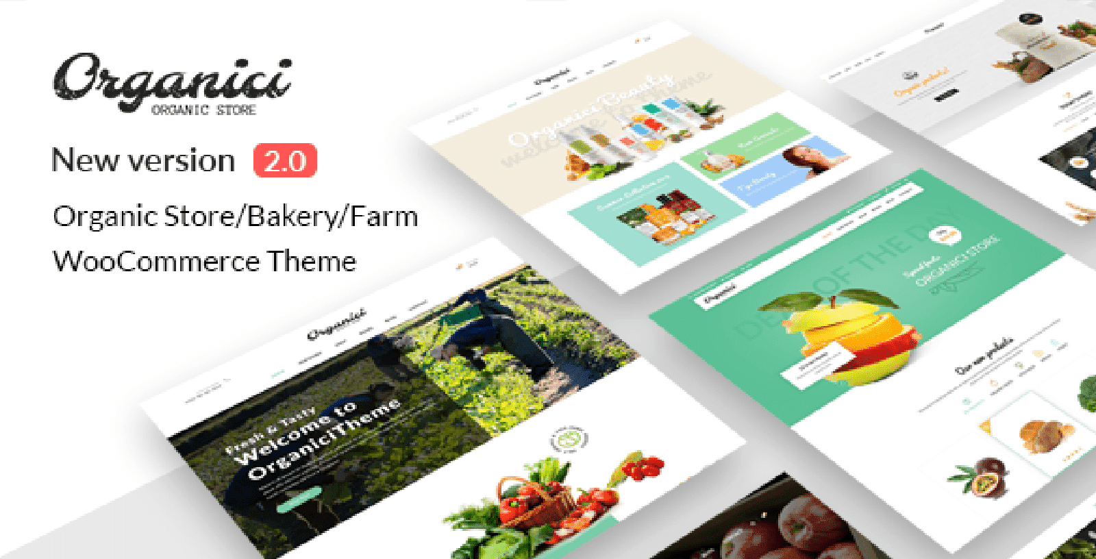 Organici – Organic Store & Bakery WooCommerce Theme