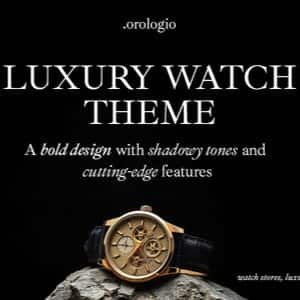Orologio – Luxury Watch Store WordPress Theme