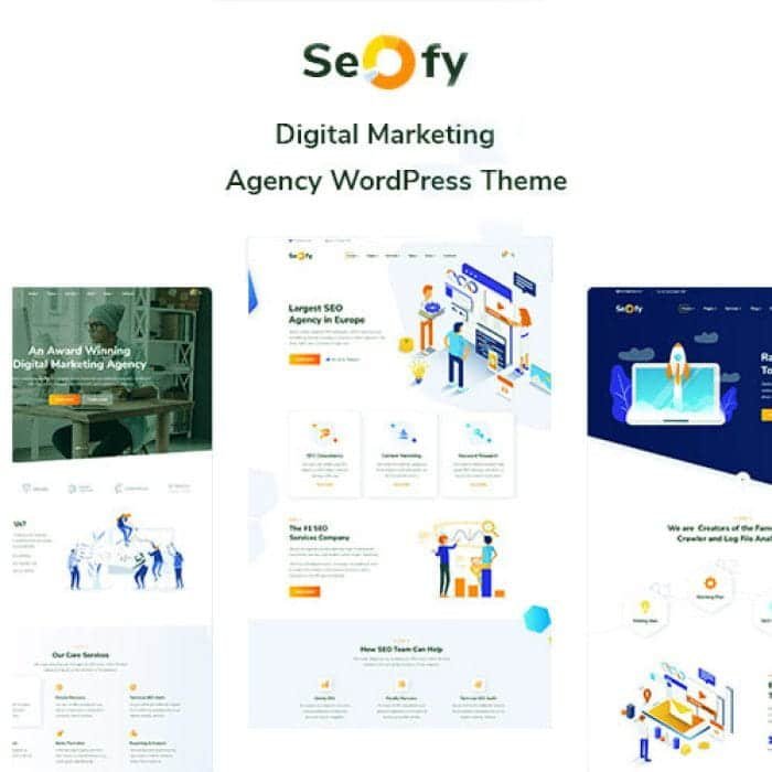 Seofy – Digital & Marketing WordPress Theme