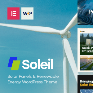 Soleil – Solar Panels WordPress Theme