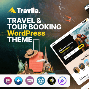 Travlia – Travel & Tour Booking WordPress Theme
