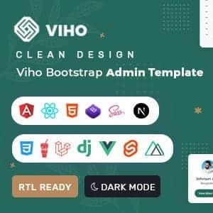 Viho Laravel Dashboard
