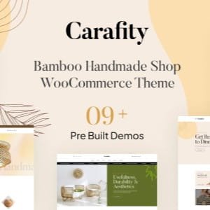 Carafity – Bamboo Handmade Shop WooCommerce Theme