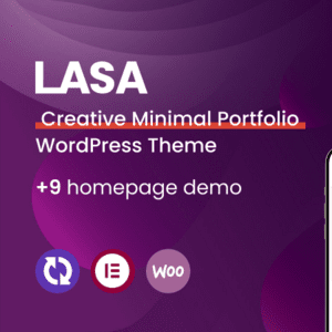 Lasa – Creative Minimal WooCommerce WordPress Theme