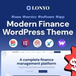 Lonyo – Software, SaaS & Startup WordPress Theme