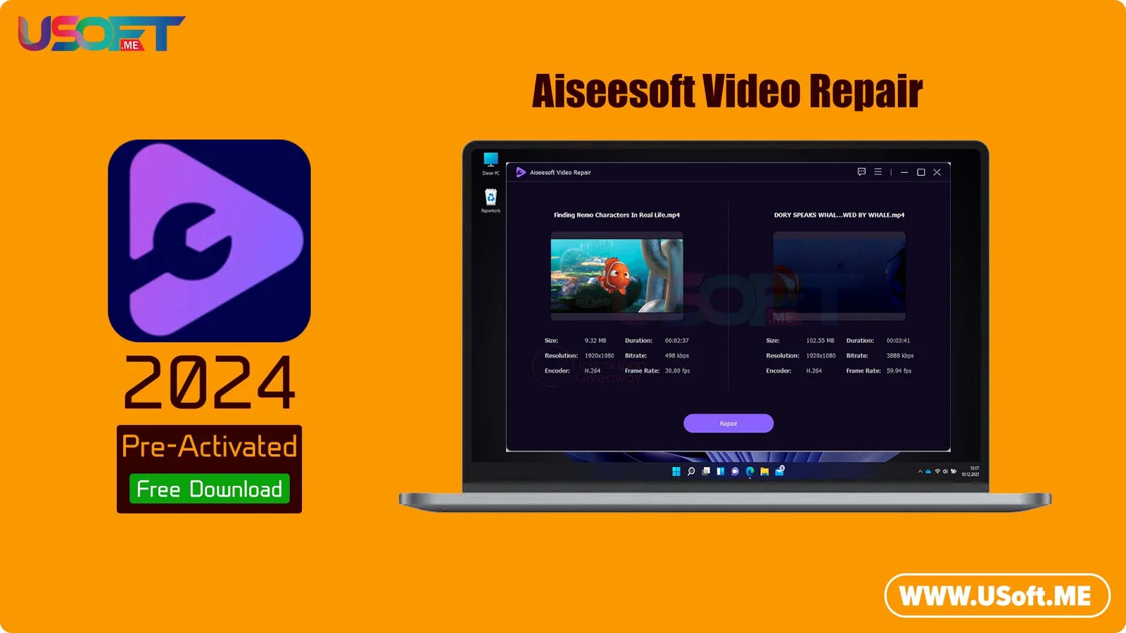 Aiseesoft Video Repair ZamPC