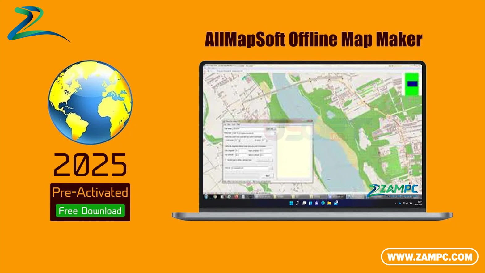 AllMapSoft Offline Map Maker ZamPC