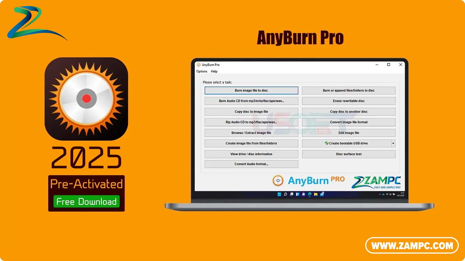 AnyBurn Pro ZamPC