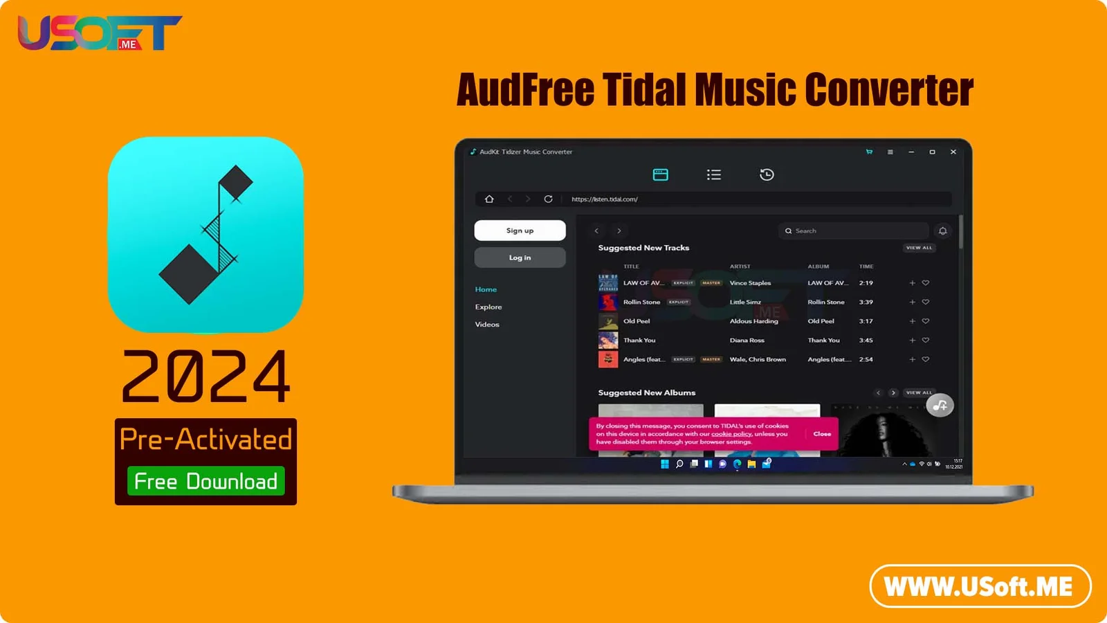 AudFree Tidal Music Converter ZamPC