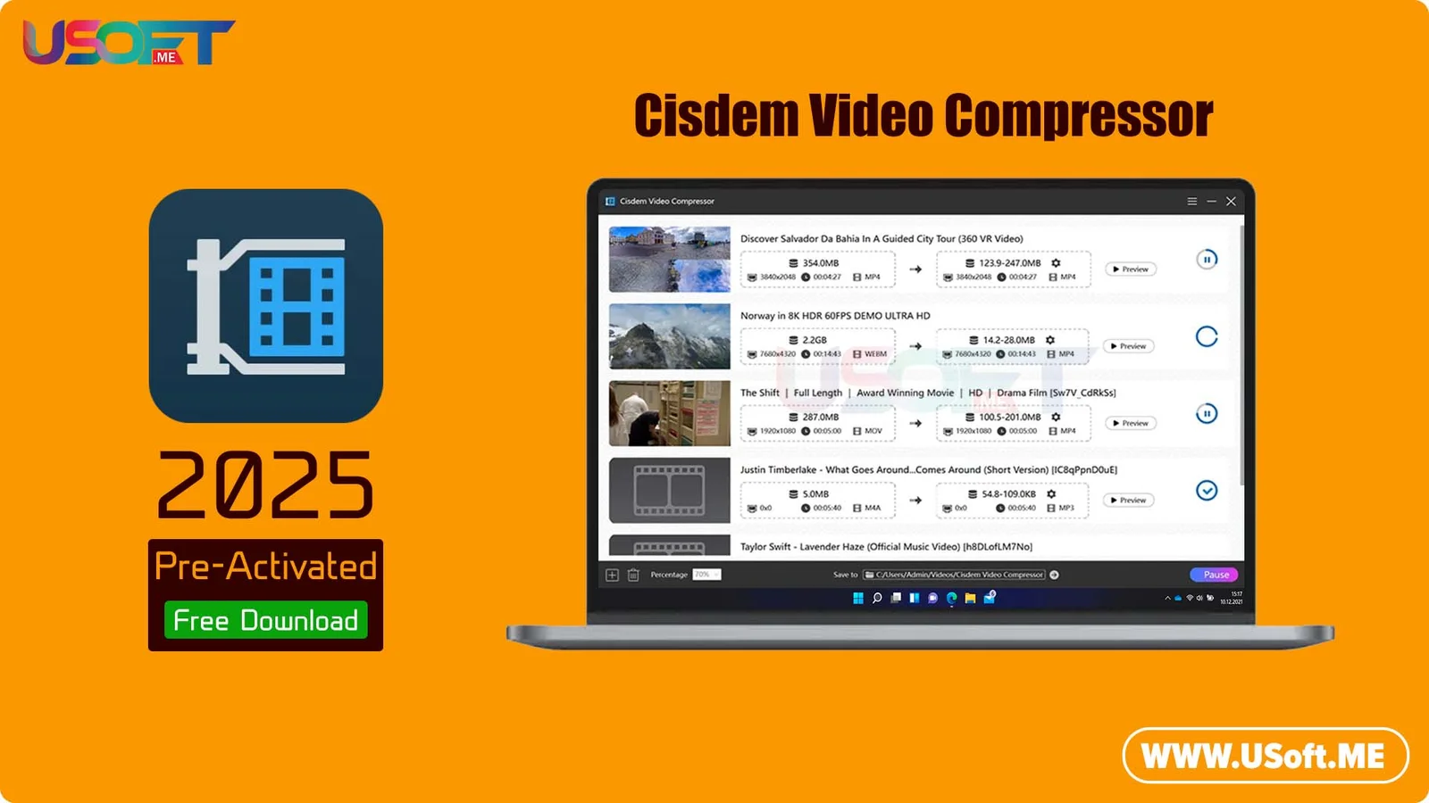 Cisdem Video Compressor ZamPC