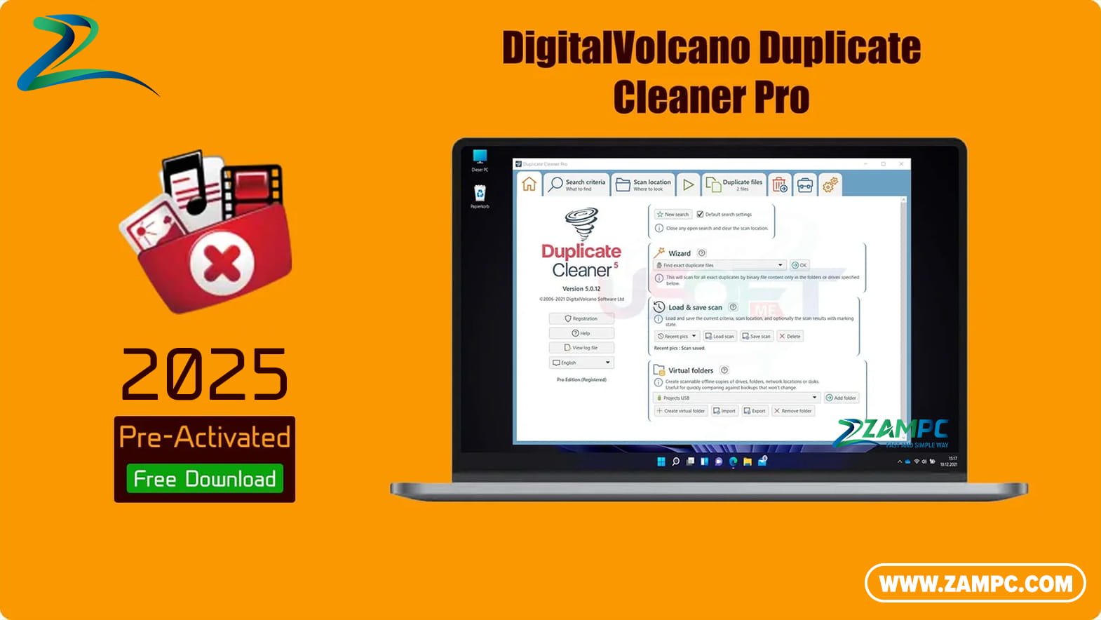 DigitalVolcano Duplicate Cleaner Pro ZamPC