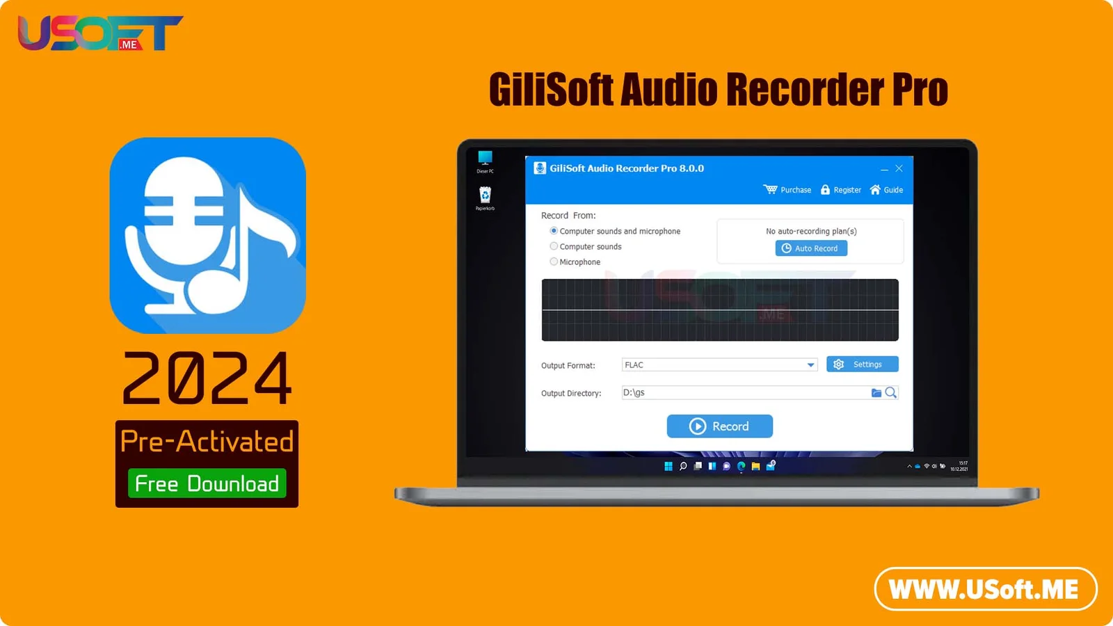GiliSoft Audio Recorder Pro ZamPC