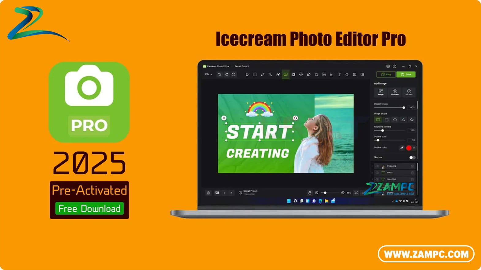 Icecream Photo Editor Pro ZamPC