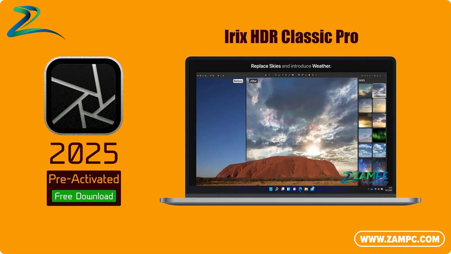 Irix HDR Classic Pro ZamPC