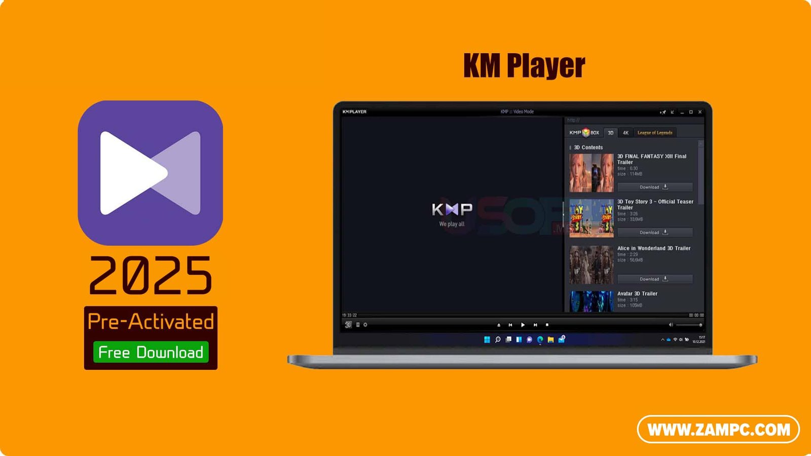 KM Player ZamPC 2025