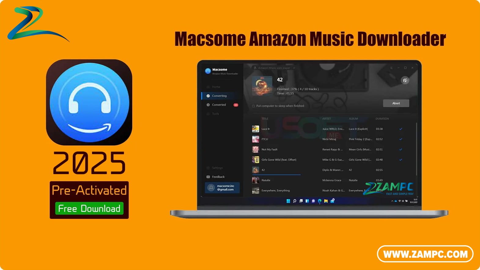 Macsome Amazon Music Downloader ZamPC
