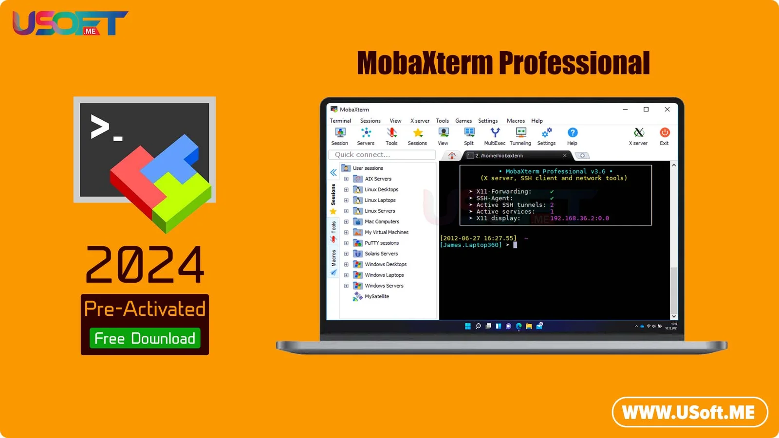MobaXterm Professional ZamPC