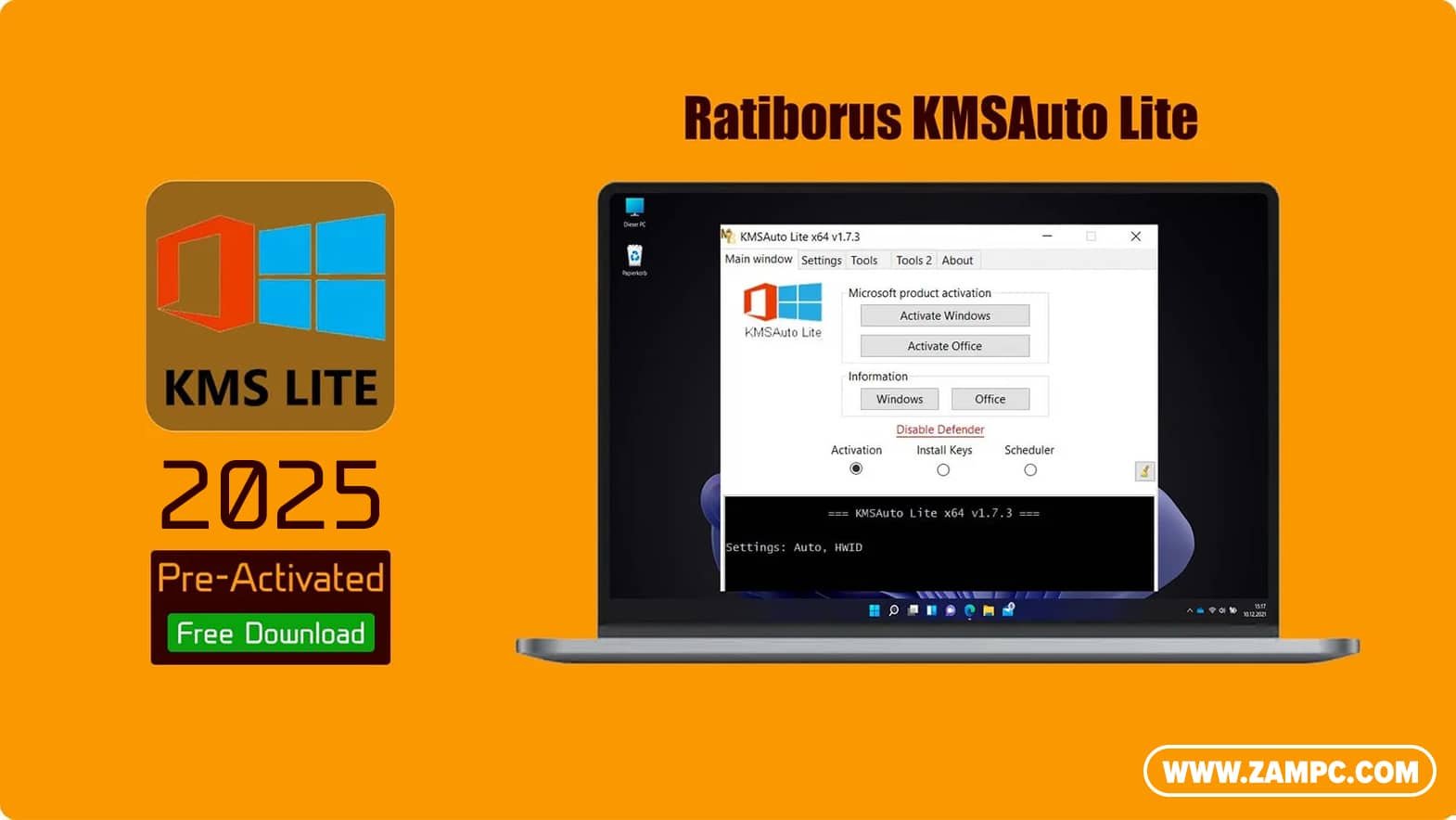 Ratiborus KMS Lite Tools ZamPC
