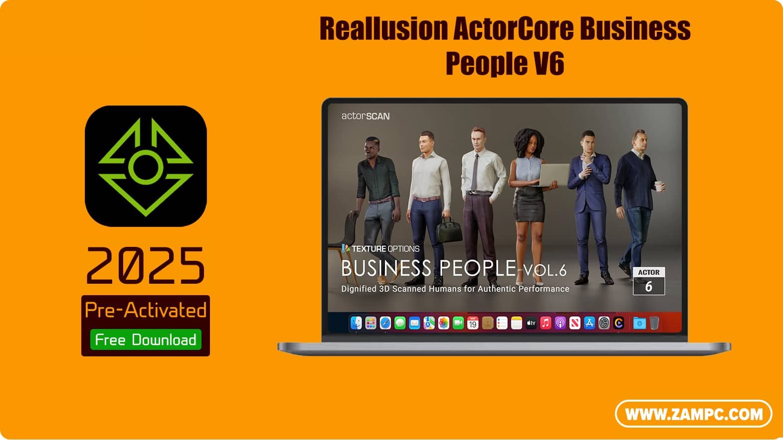Reallusion ActorCore Business People V6 ZamPC