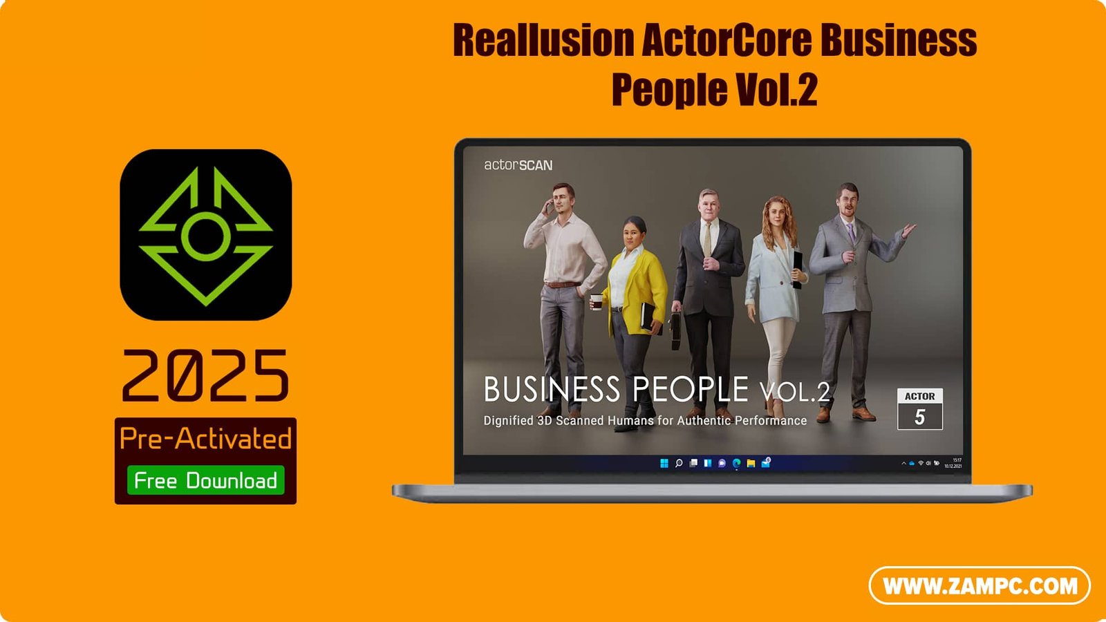 Reallusion ActorCore Business People Vol.2 ZamPC