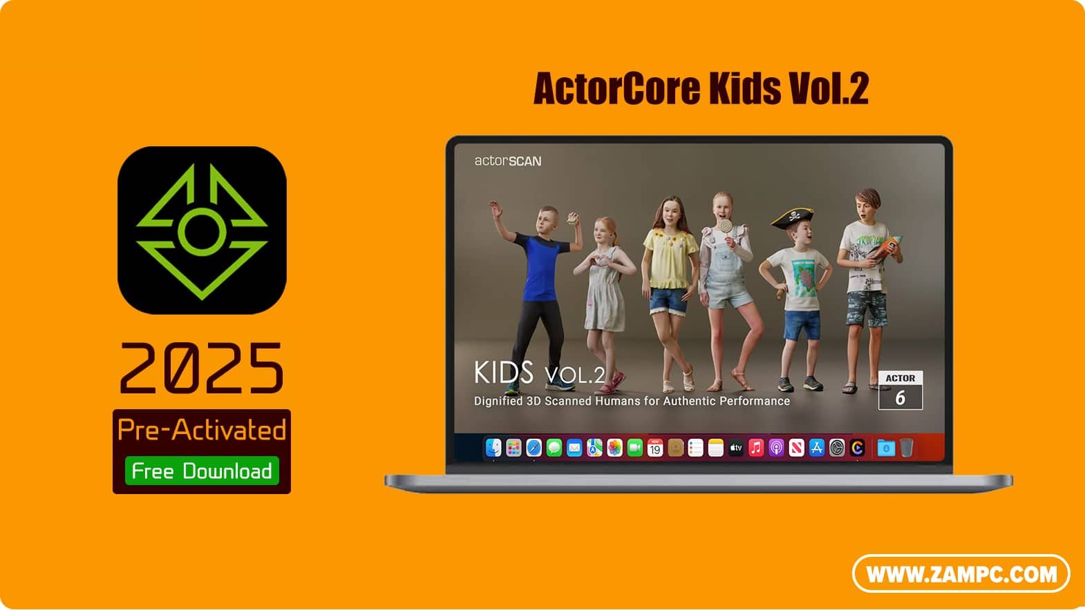 Reallusion ActorCore Kids Vol.2 ZamPC