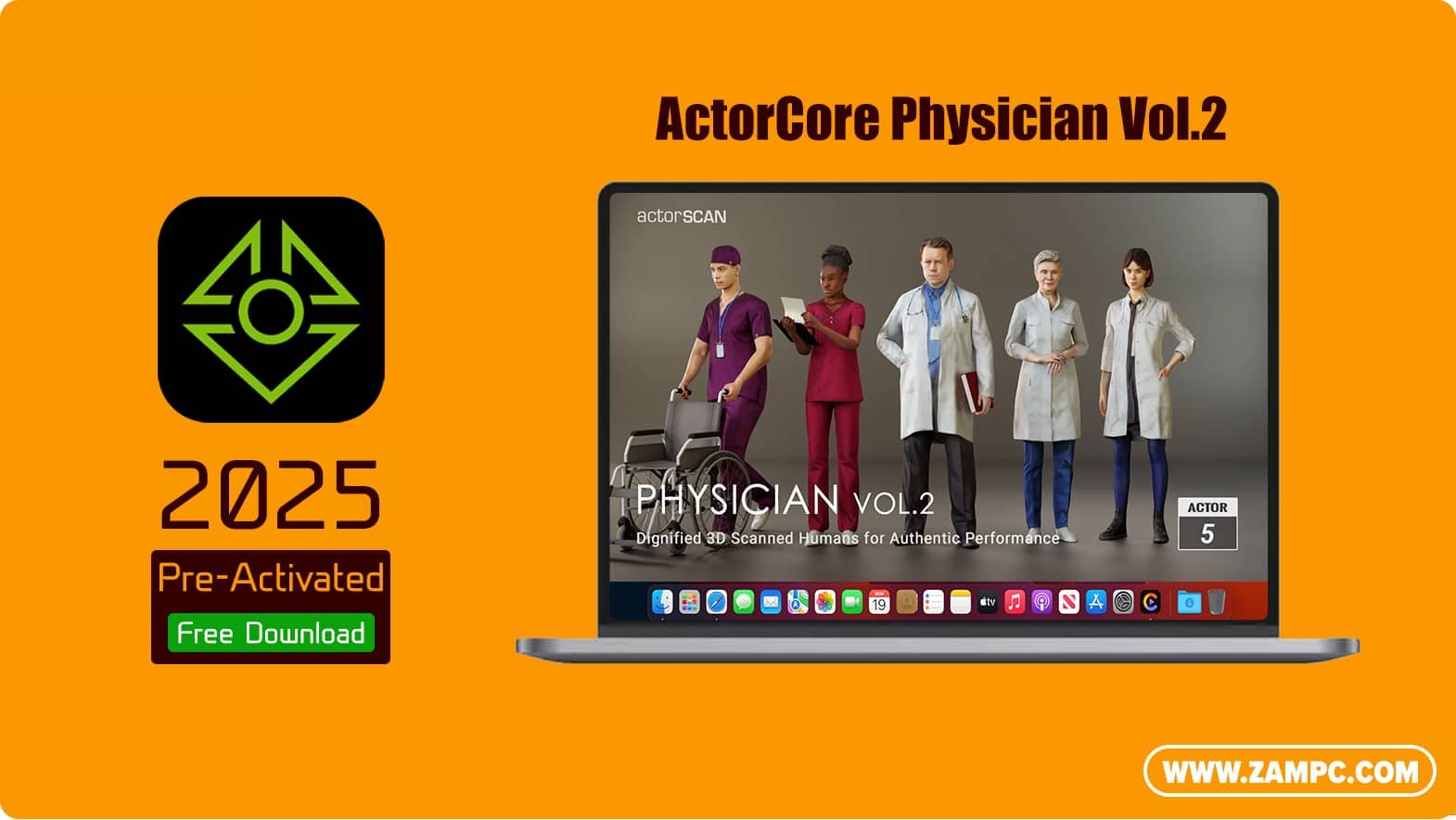 Reallusion ActorCore Physician Vol.2 ZamPC