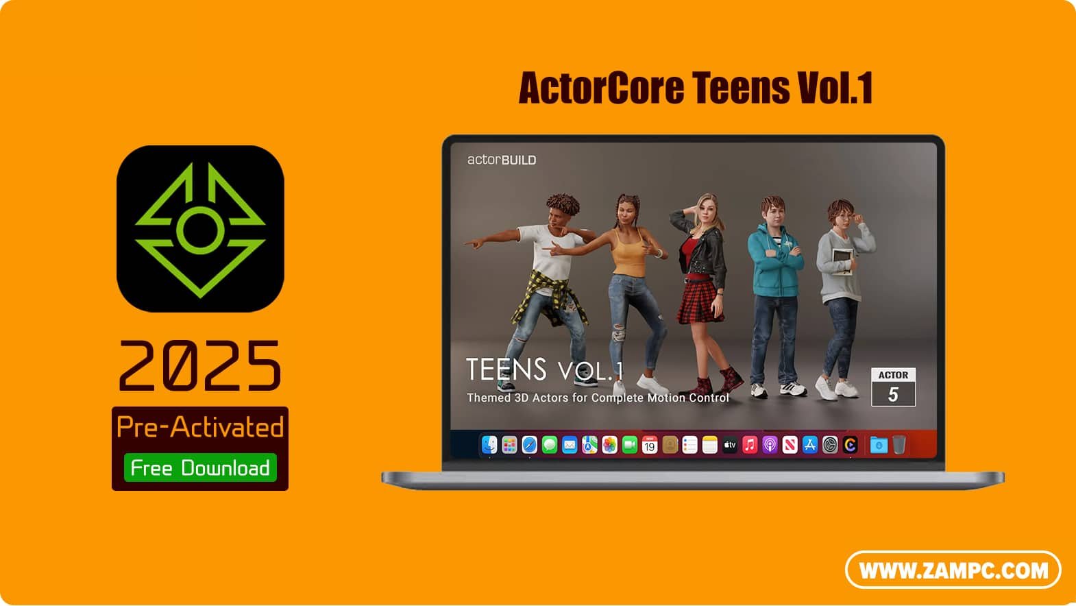Reallusion ActorCore Teens Vol.1 ZamPC
