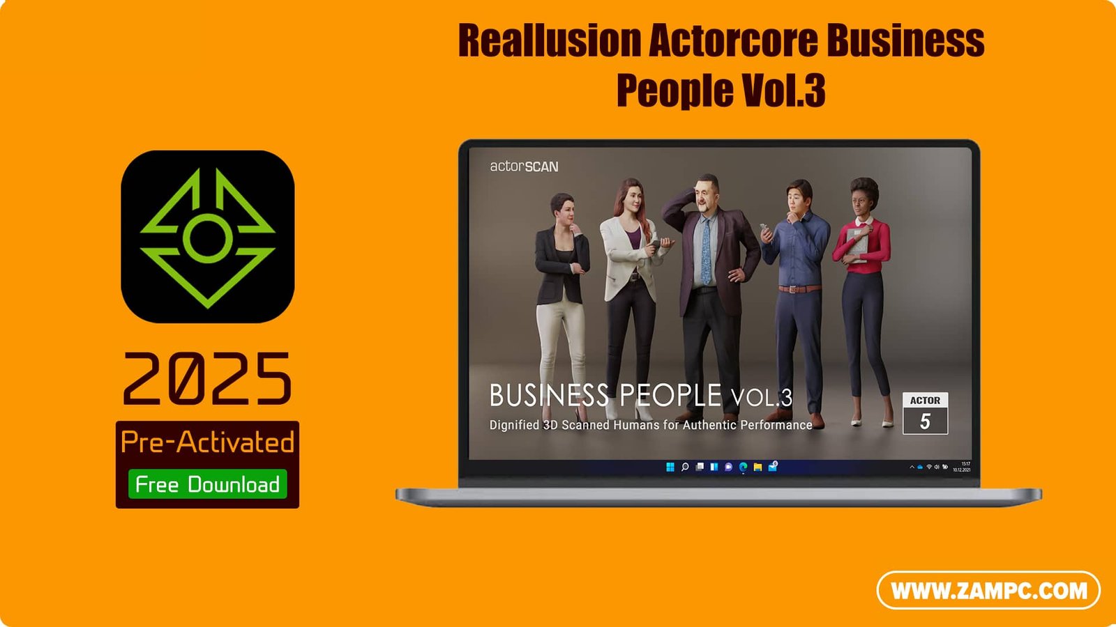 Reallusion Actorcore Business People Vol.3 ZamPC