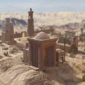 Reallusion Top-Down Desert Town LowPoly ZamPC