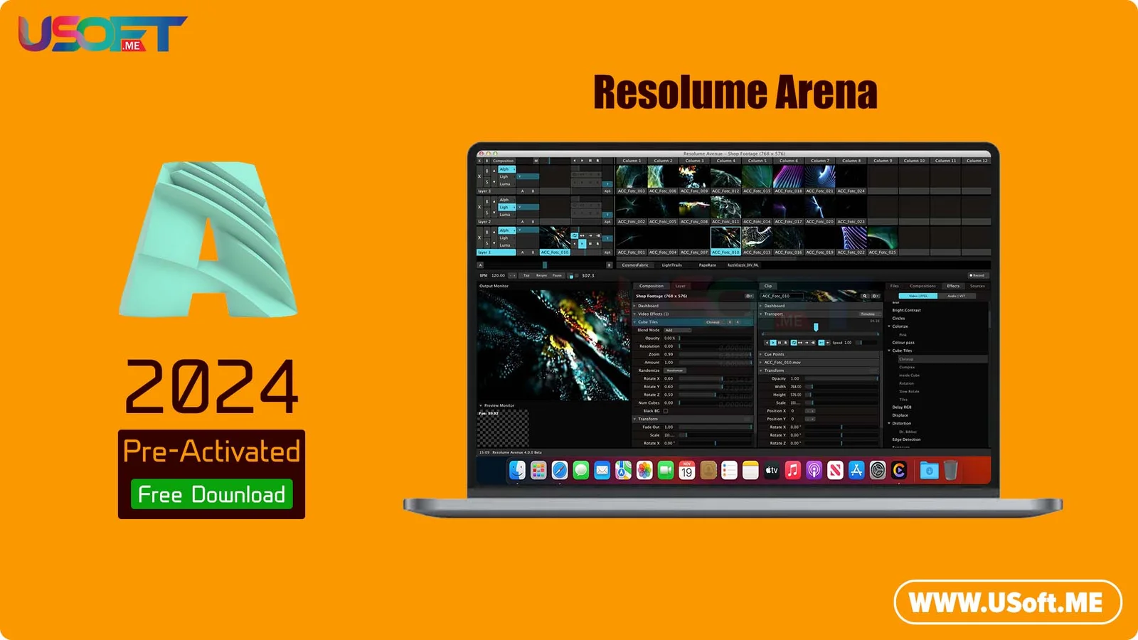 Resolume Arena ZamPC