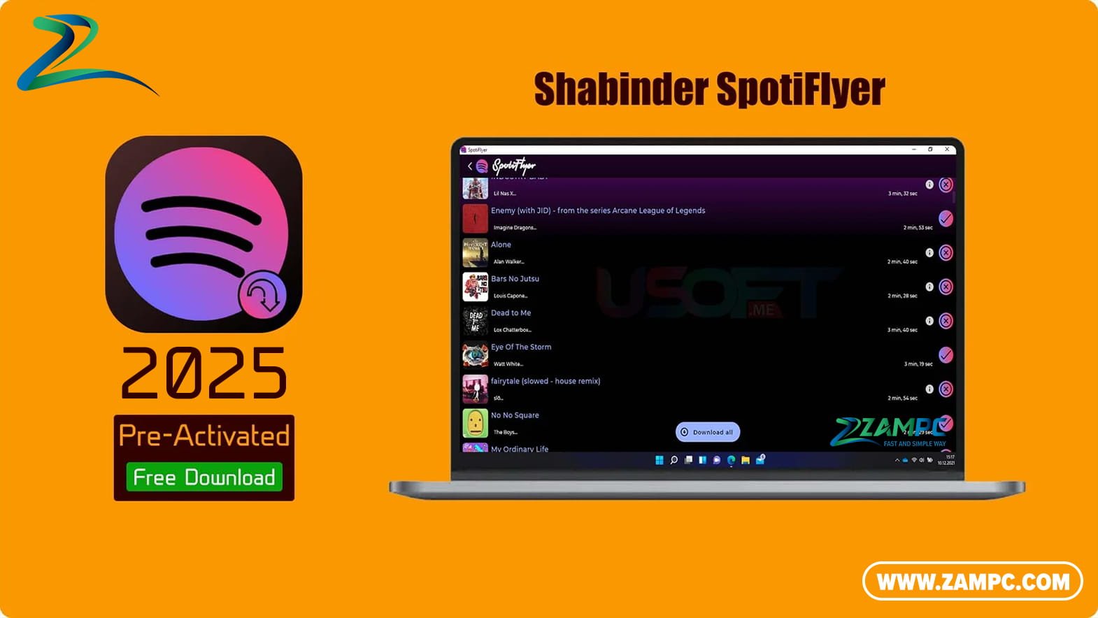 Shabinder SpotiFlyer ZamPC