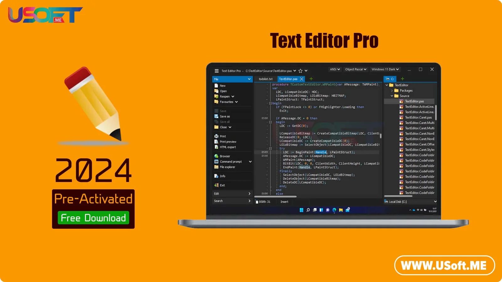 Text Editor Pro ZamPC