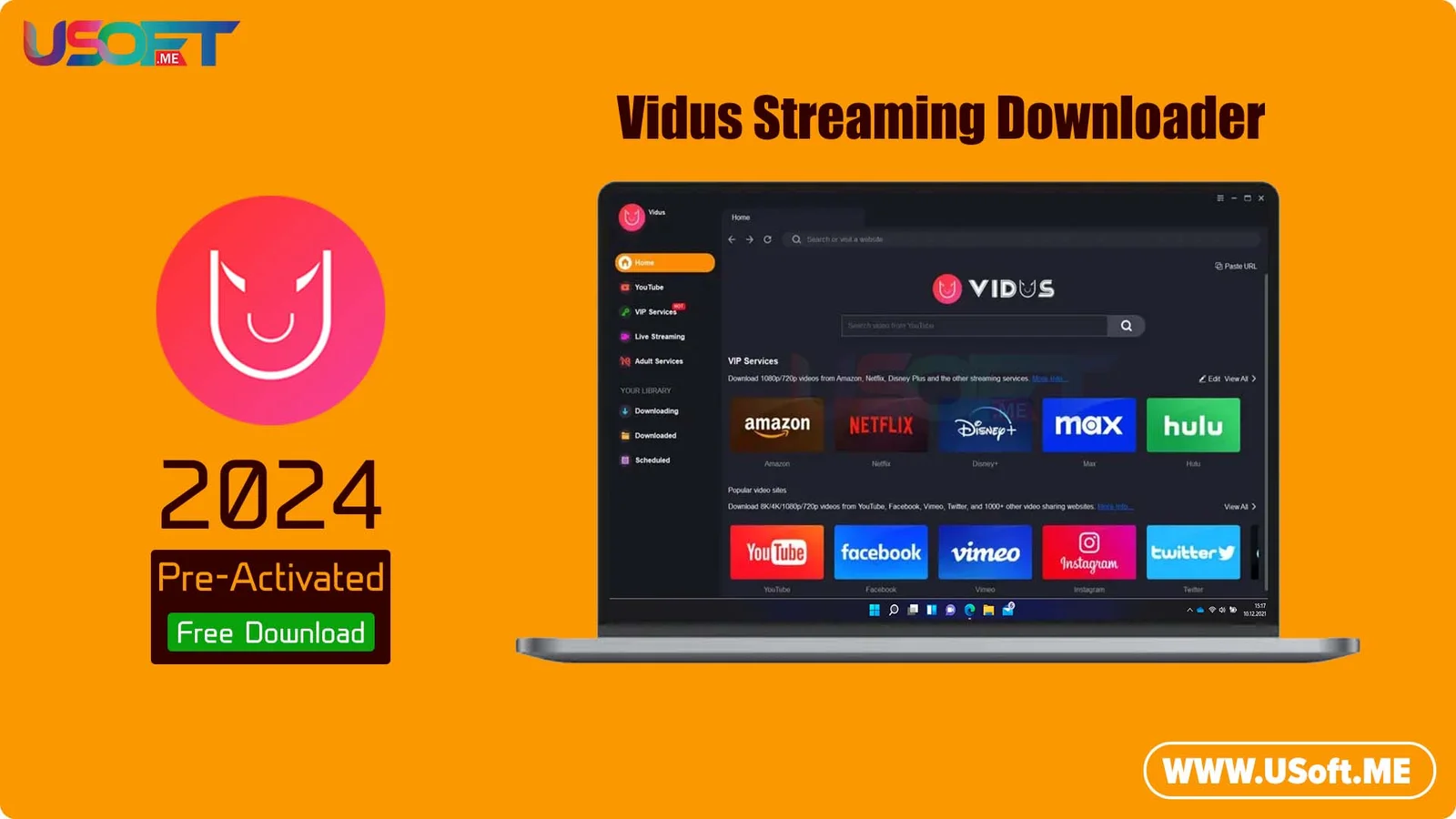 Vidus Streaming Downloader ZamPC