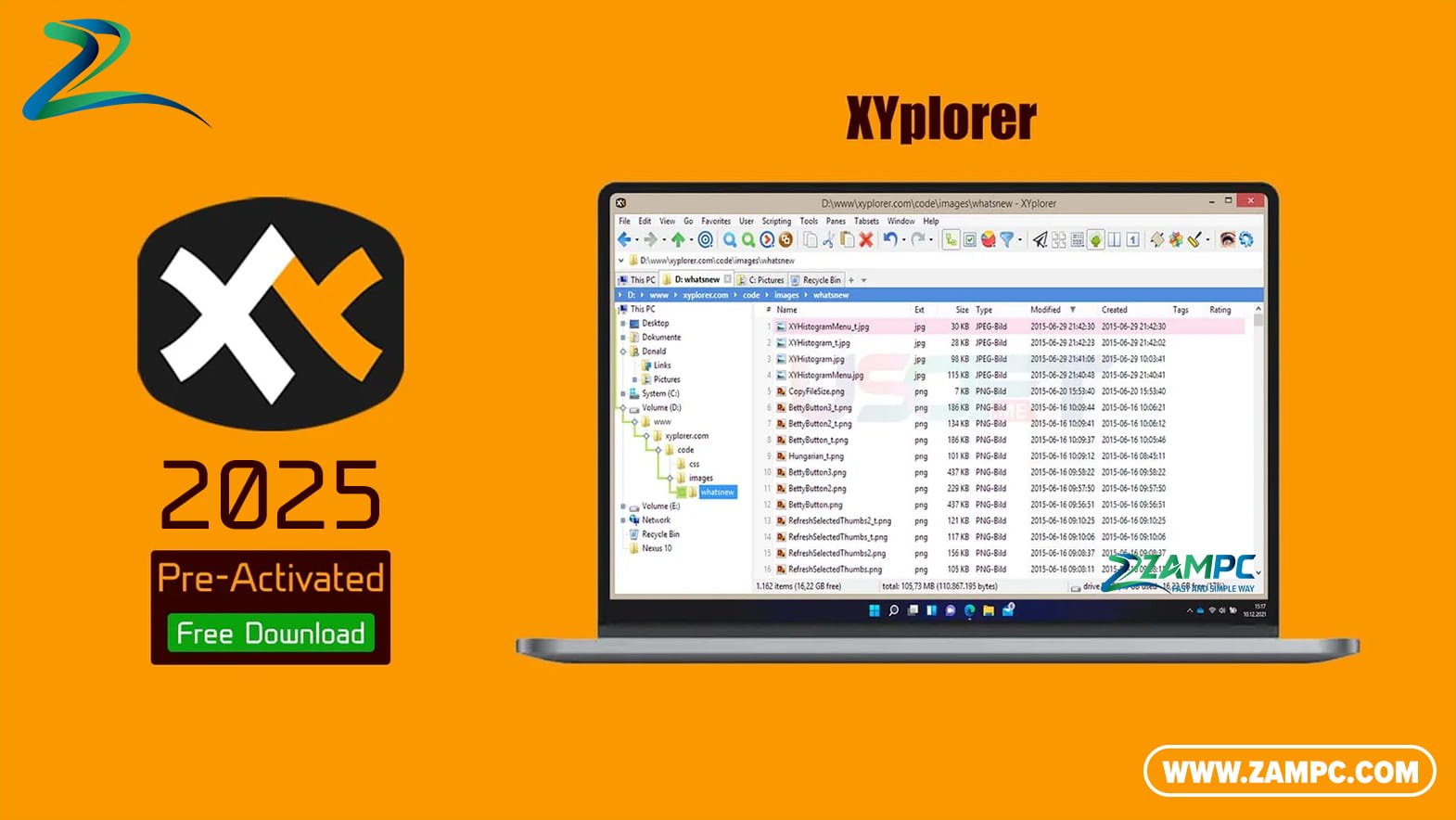 XYplorer ZamPC