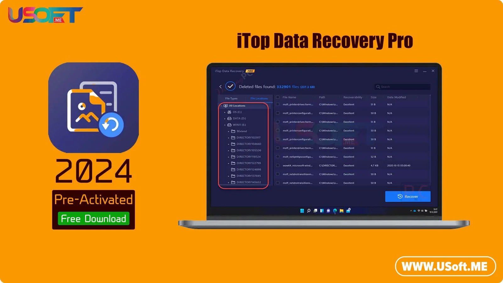 iTop Data Recovery Pro ZamPC