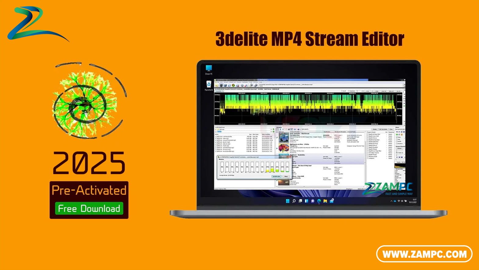 3delite MP4 Stream Editor ZamPC