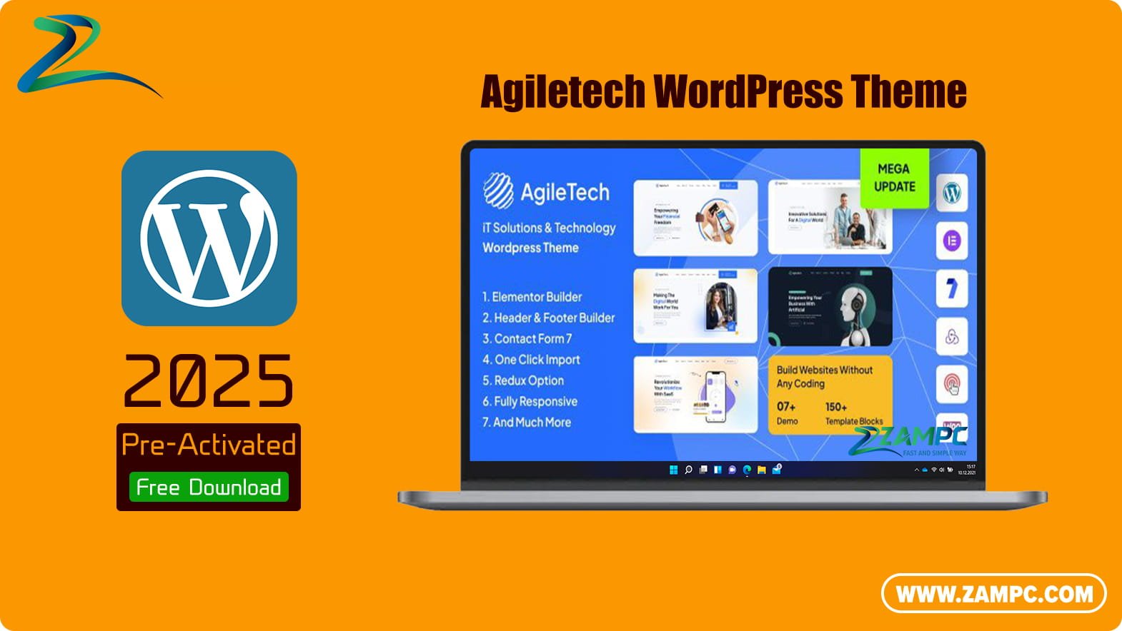 Agiletech WordPress Theme ZamPC