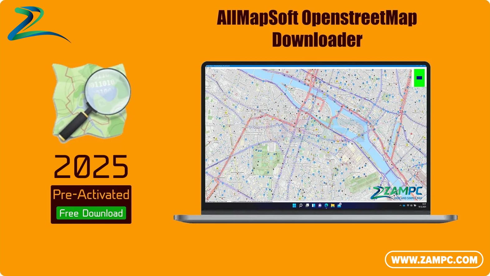 AllMapSoft OpenstreetMap Downloader ZamPC
